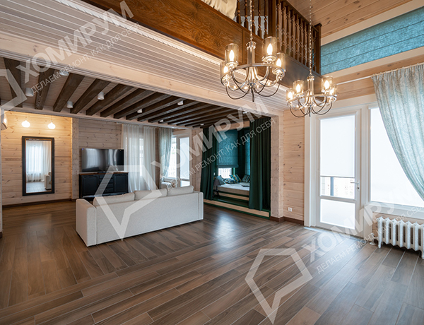 Отделка деревянного дома, Щаповское поселение, Москва